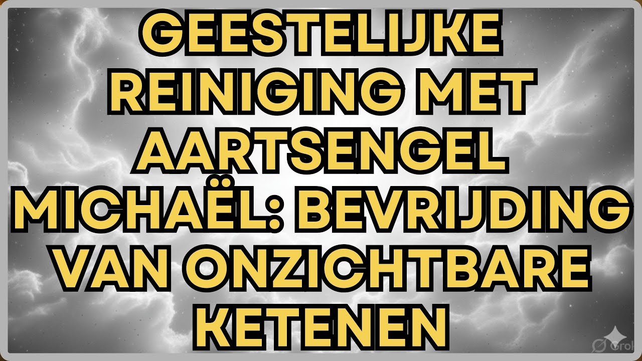 Geestelijke Reiniging met Aartsengel Michaël: Bevrijding van Onzichtbare Ketenen