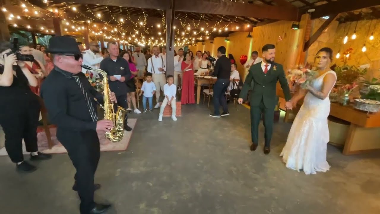 Recepção com sax by Musical Forever (Baila Conmigo)