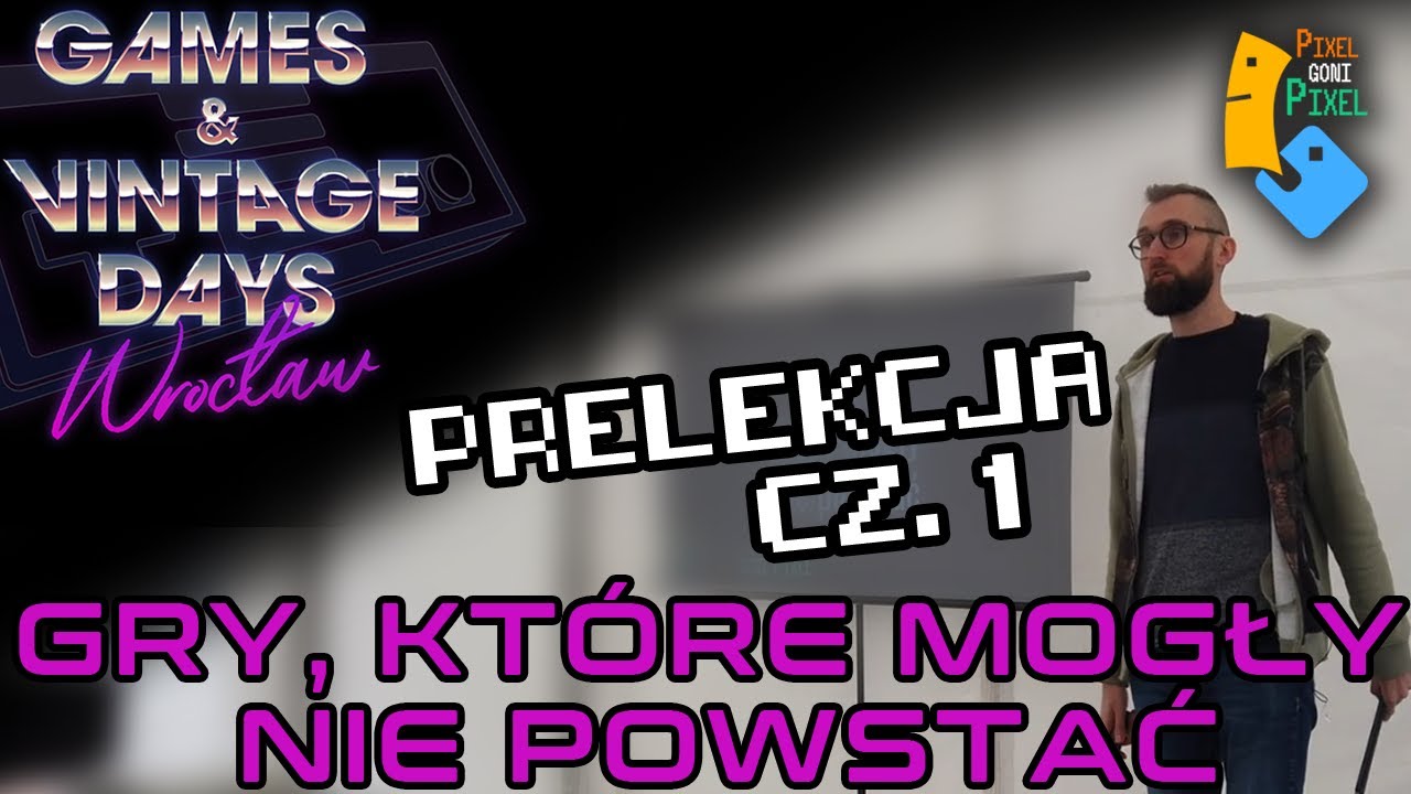 Gry, które mogły nie powstać - prelekcja z Games & Vintage Days Wrocław 2025 - cześć 1