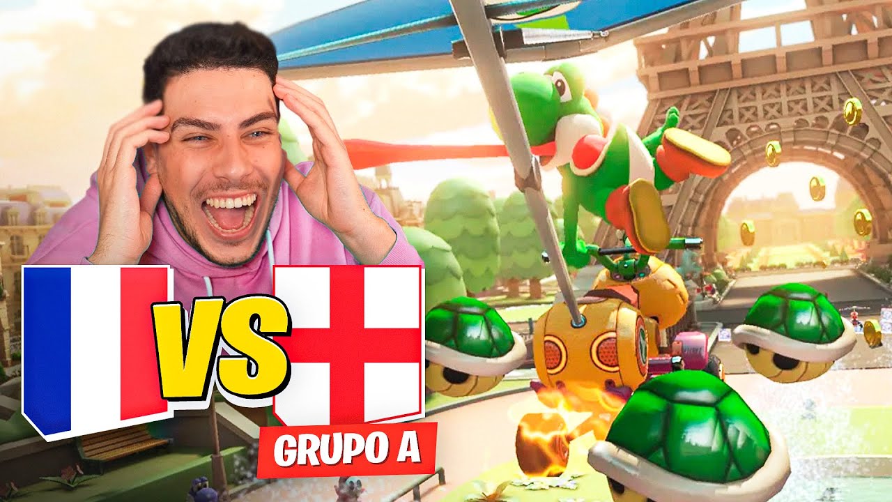DUELO entre GRANDES FAVORITOS para GANAR el MUNDIAL de MARIO KART | Francia vs Inglaterra