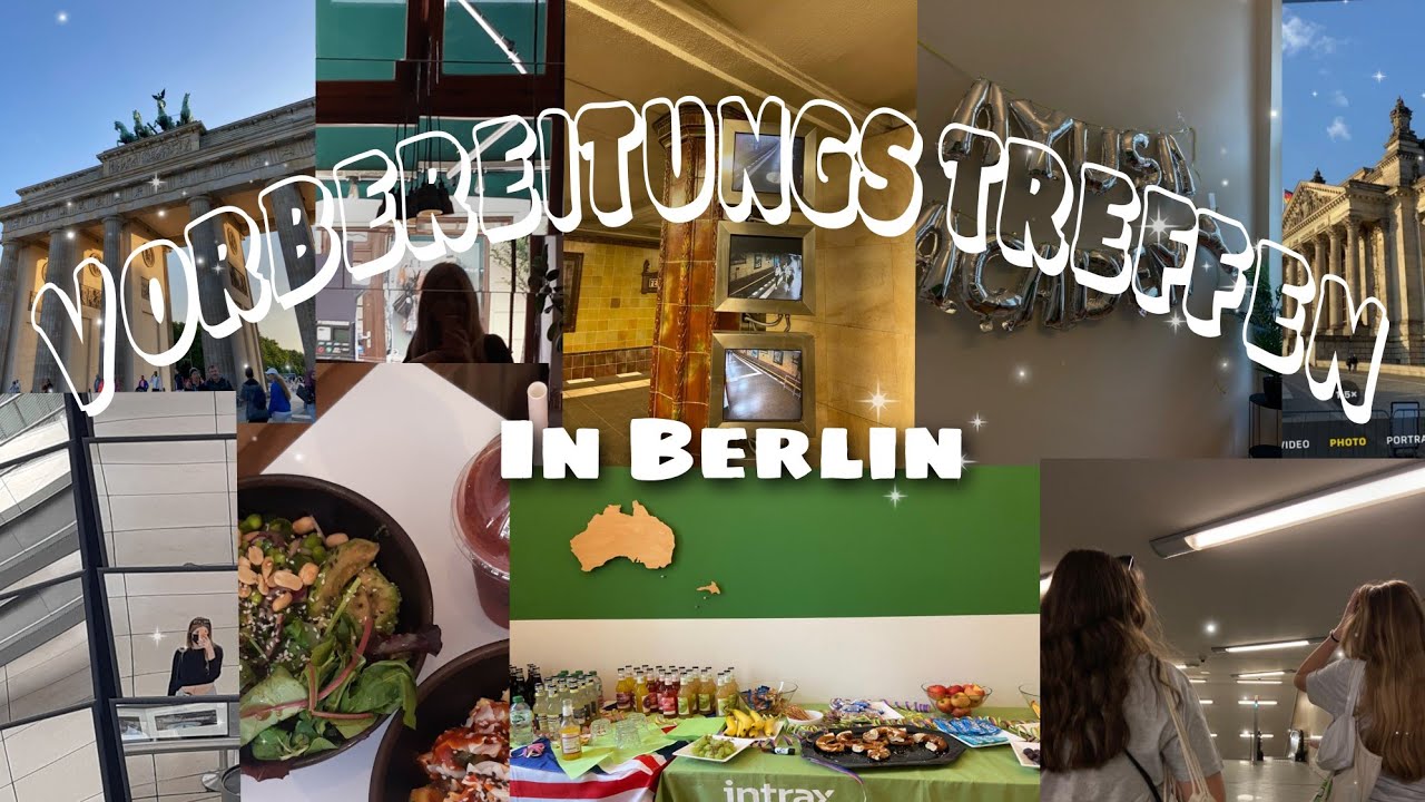 Vorbereitungs treffen von ayusa + Berlin vlog | Auslandsjahr 22/23