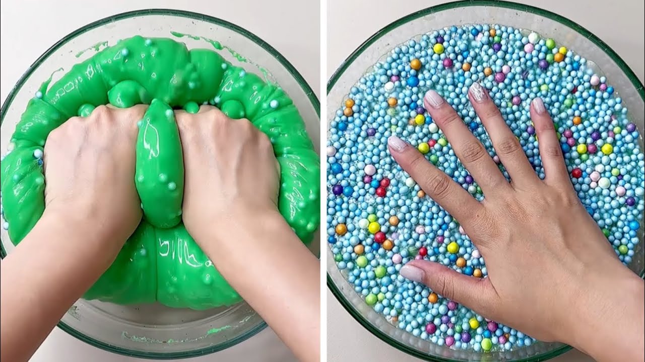 Most Relaxing and Satisfying Slime Videos #259 //Fast Version // Slimeing //