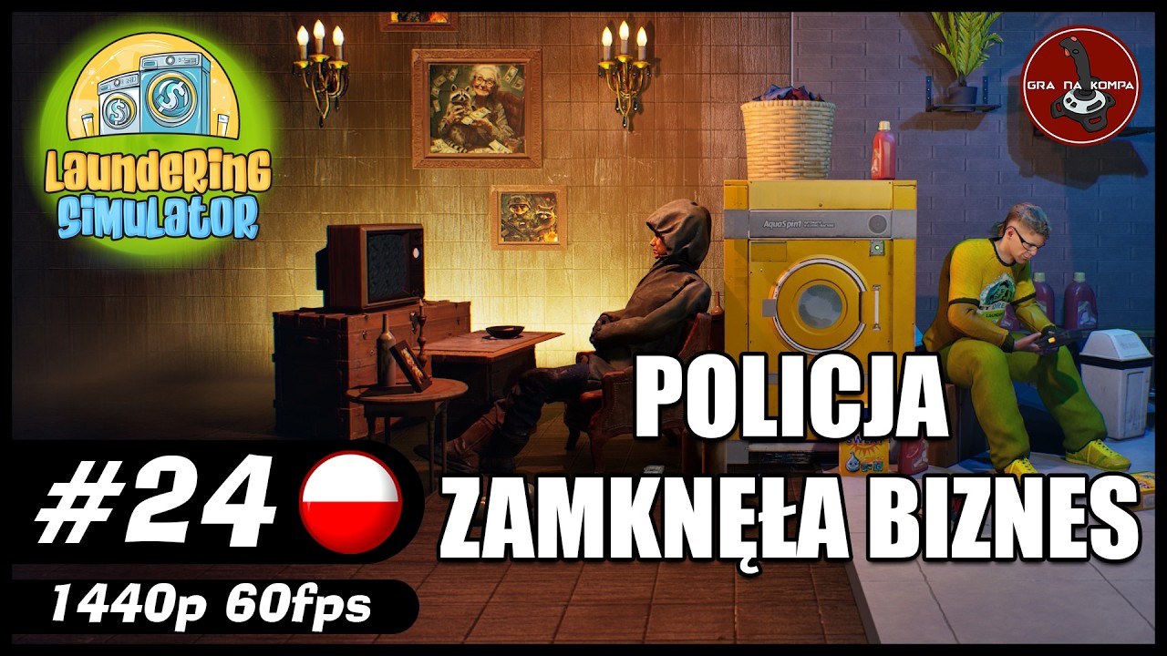 Policja zamknęła biznes || #24 || Laundering Simulator gameplay PL
