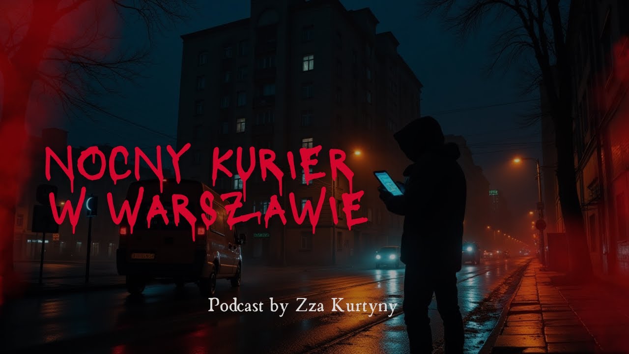 Byłem NOCNYM KURIEREM w WARSZAWIE… Po 3:00 w nocy zaczęły się dziać RZECZY NIEMOŻLIWE | Creepy Pasta