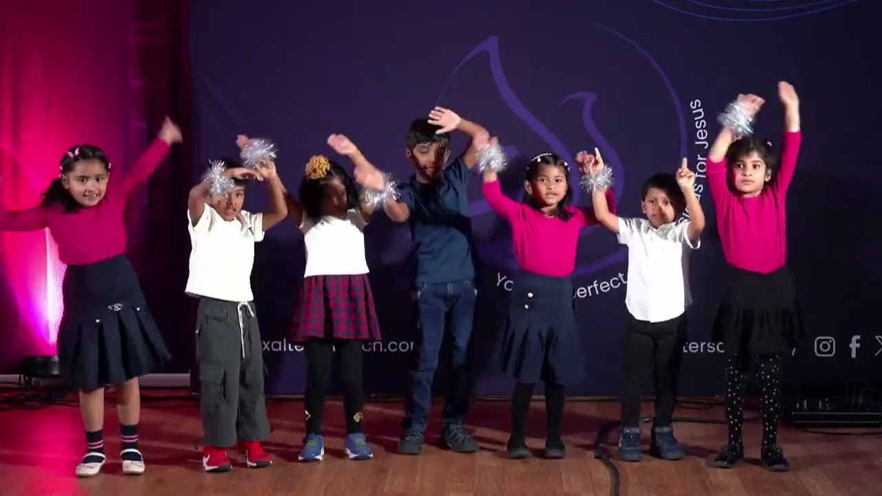eKidz Toddlers - Mercy is Falling | Fun Action Song | Exalters Church 3rd Anniversary 2024