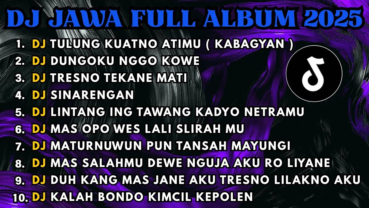 DJ JAWA FULL ALBUM FULL BASS TERBARU 2025 DJ VIRAL