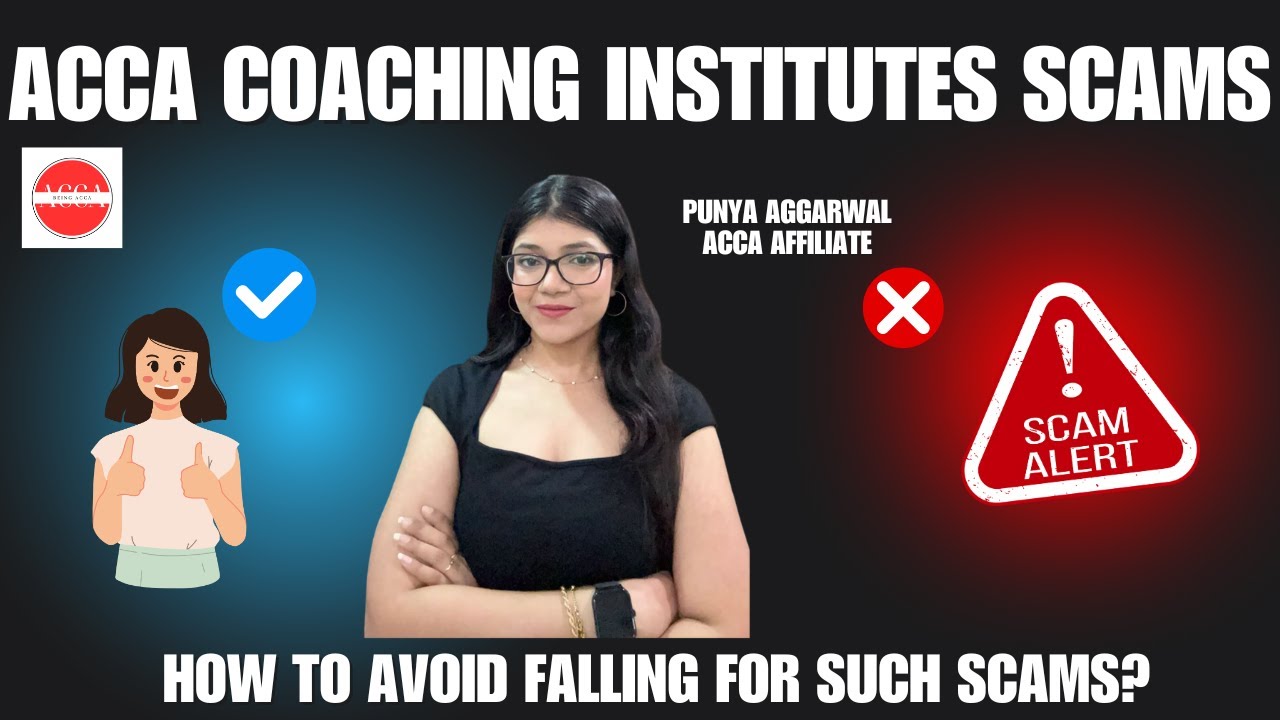 Beware of ACCA Coaching institutes Scam!!