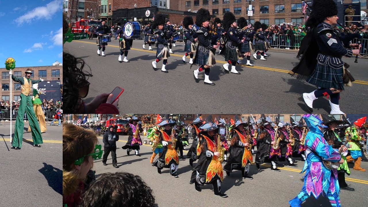 🍀☘💚 St / Saint Patrick's Day parade 2019 🍀☘💚 South Boston Lá Fhéile Pádraig paráid