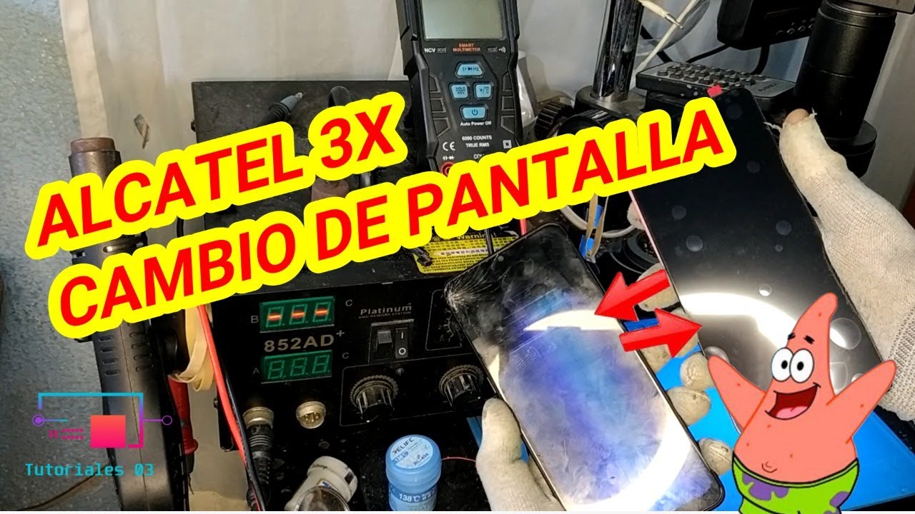 Alcatel 3X | CAMBIO DE PANTALLA / Screen Replacement✅👌🏽