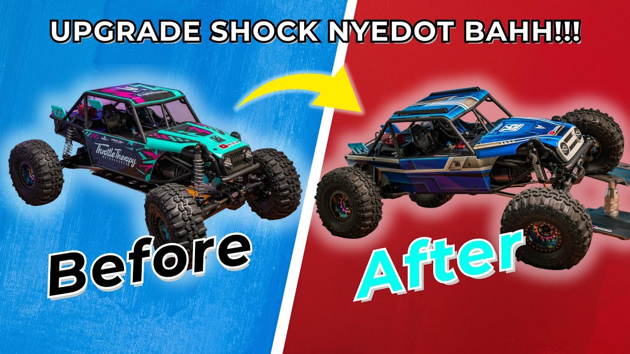 Vanquish H10 Optic Kit Upgrade Shock Yeah Racing Desert Lizard dan Livery Baru RC Offroad Skala 1/10