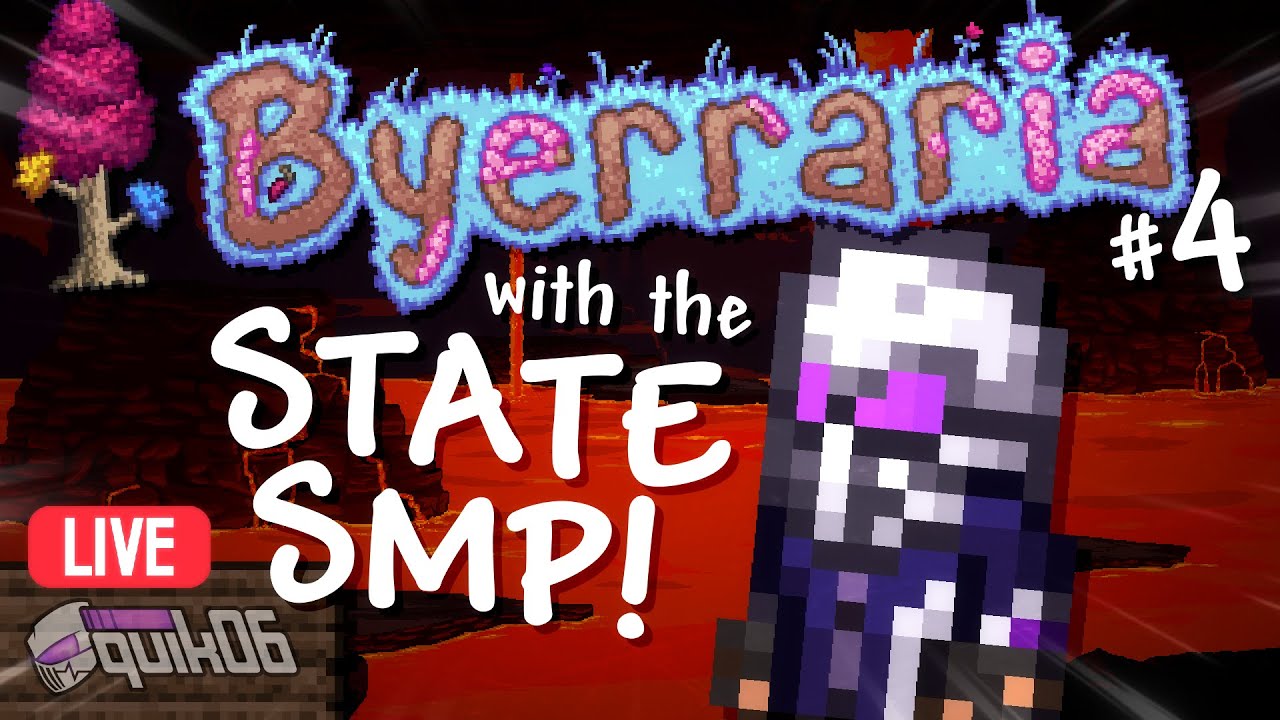 🔴LIVE🔴 -  Fighting PLANTERA with STATESMP CREATORS! (Byerraria #4)