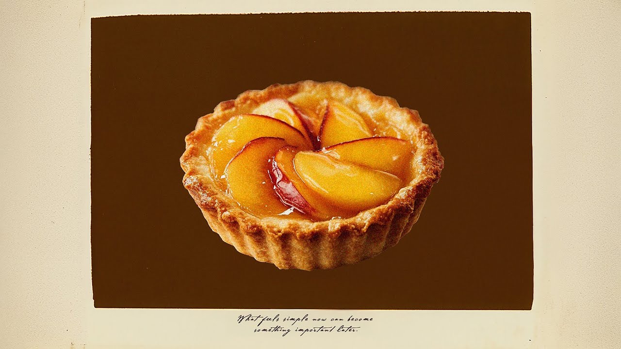 Peach Tart.