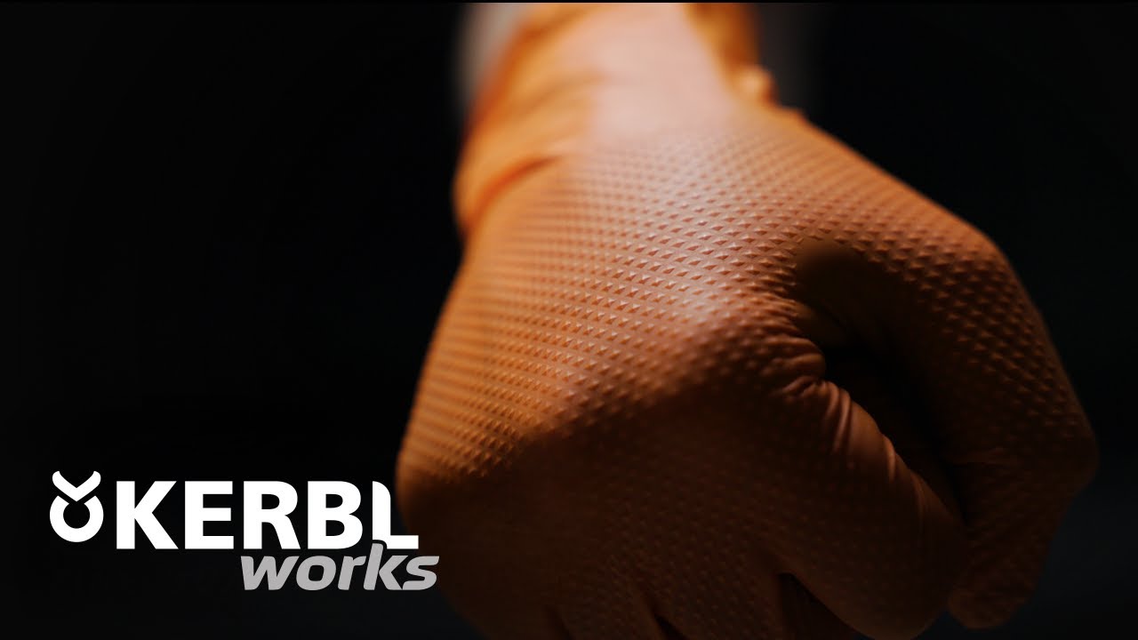 Nitrile X-Grip Einmalhandschuhe - Kerbl works