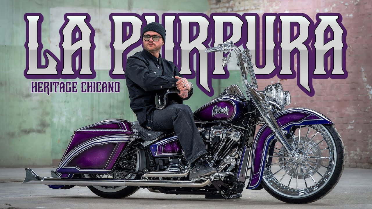 Thunderbike La Purpura - customized Harley-Davidson Heritage