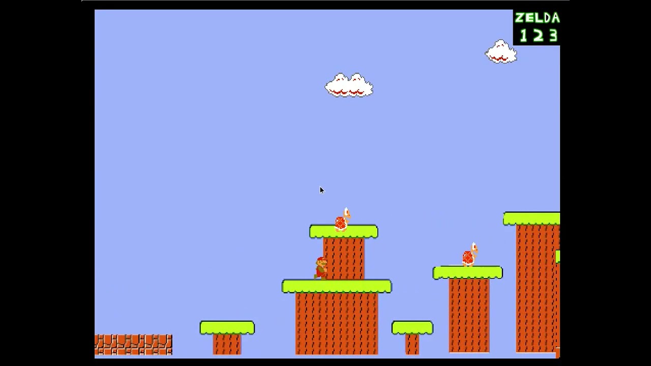 playing mario on scratch