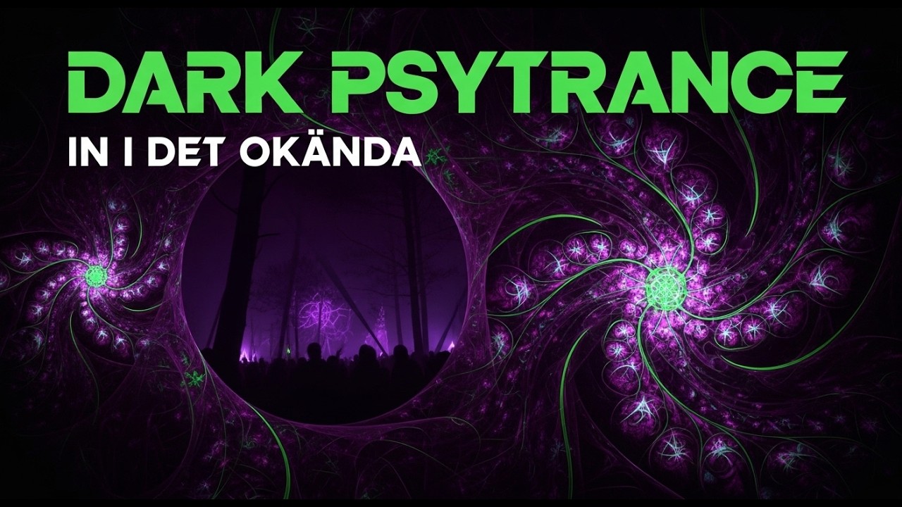 🌑 Dark Psytrance – In i Det Okända  Mörk & Inten