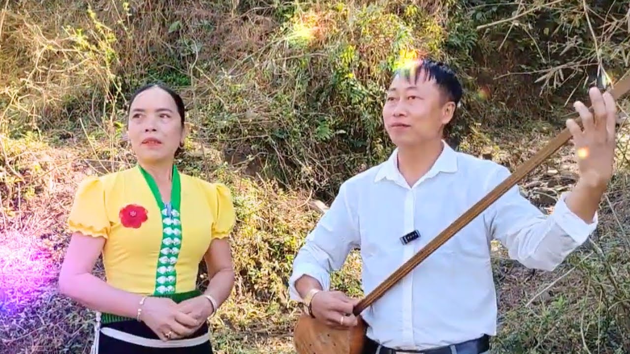 Bài 2: Lò Ngoan & Lò Phương rất say đắm khi đối đáp giao duyên theo đàn tính tẩu | Khắp Thái