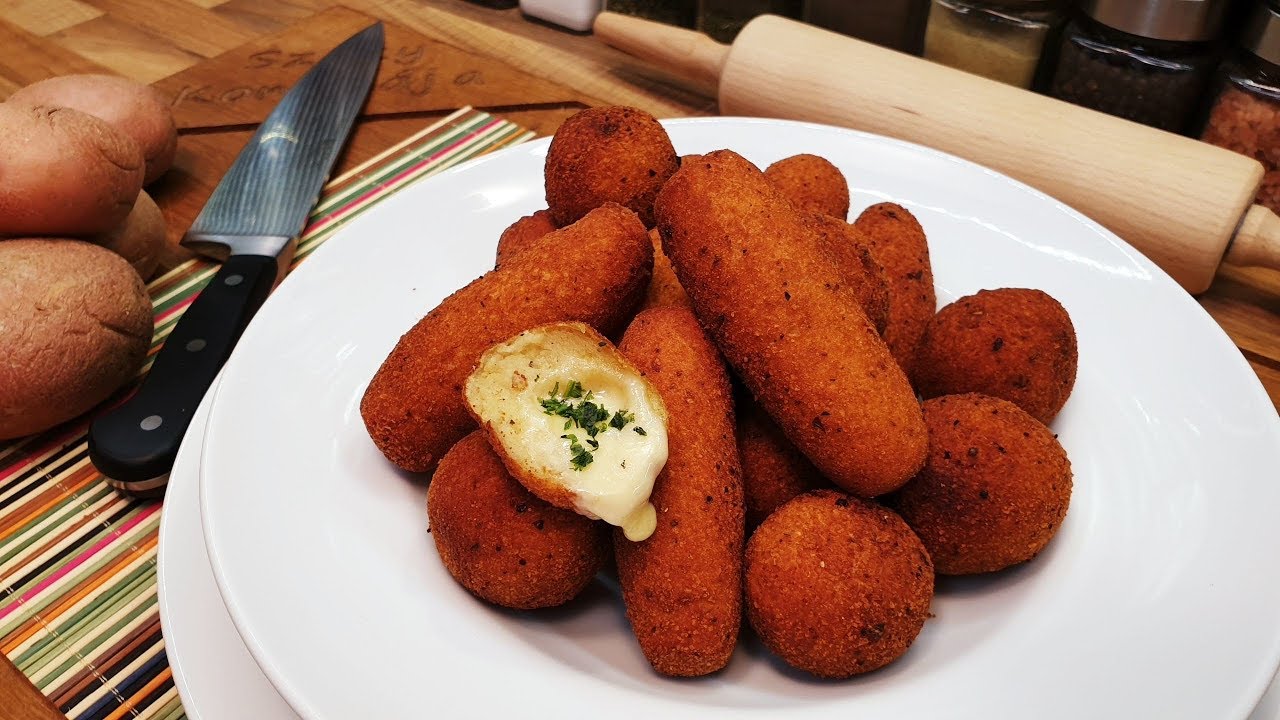 Burgonya krokett , sajtos krokett @Szoky konyhája