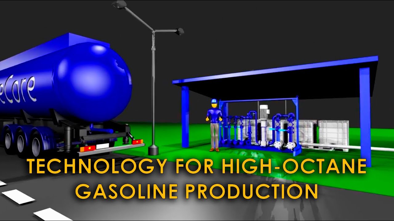 Fuel blending and increasing of gasoline octane number