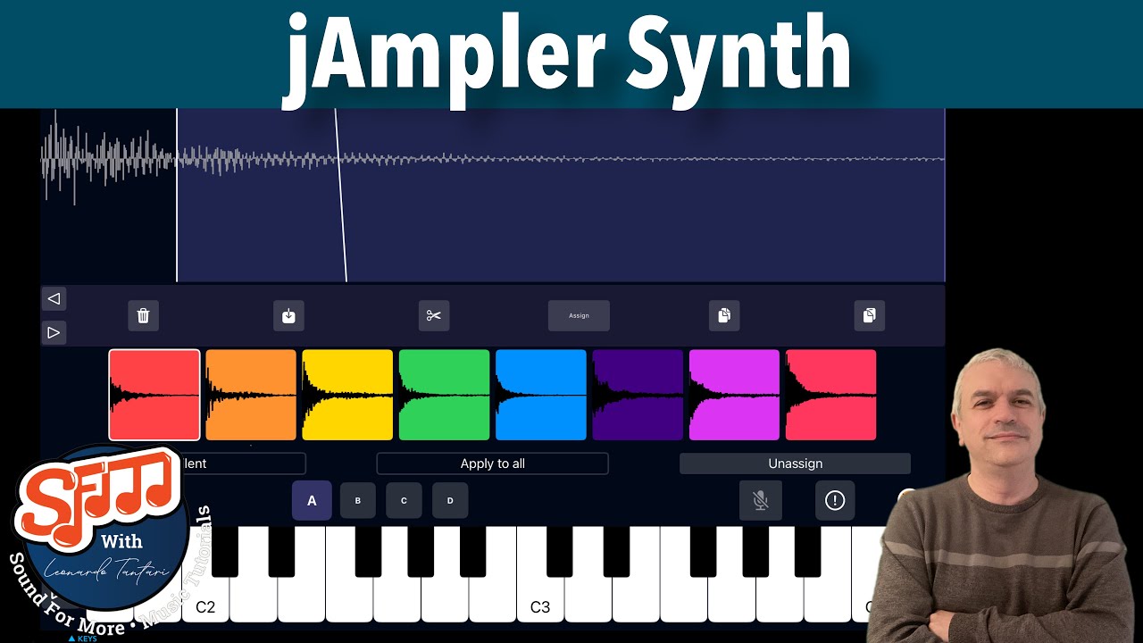 jAmpler Sampler and Granular Synth AUv3 - Tutorial 1: Getting Started