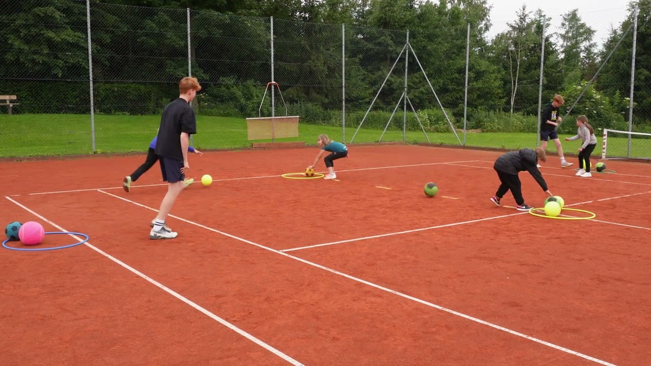 Ballschul&uuml;bung Sternenkampf