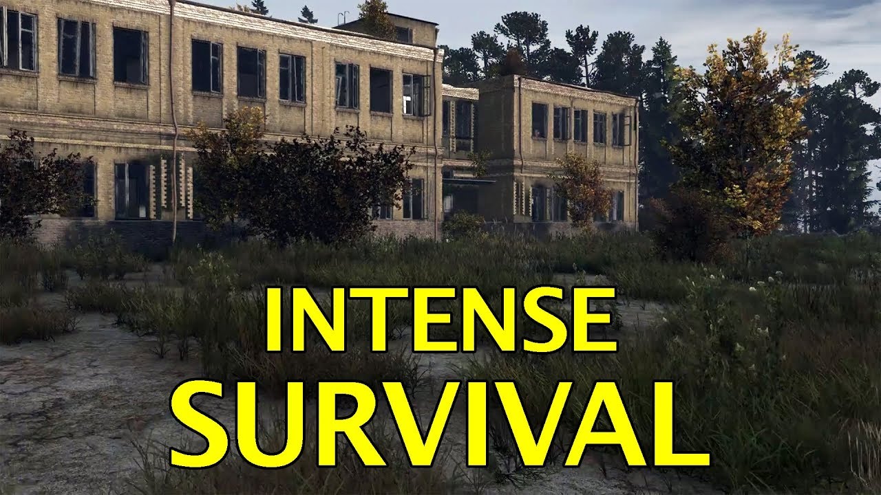 Intense Military Base Survival - DayZ