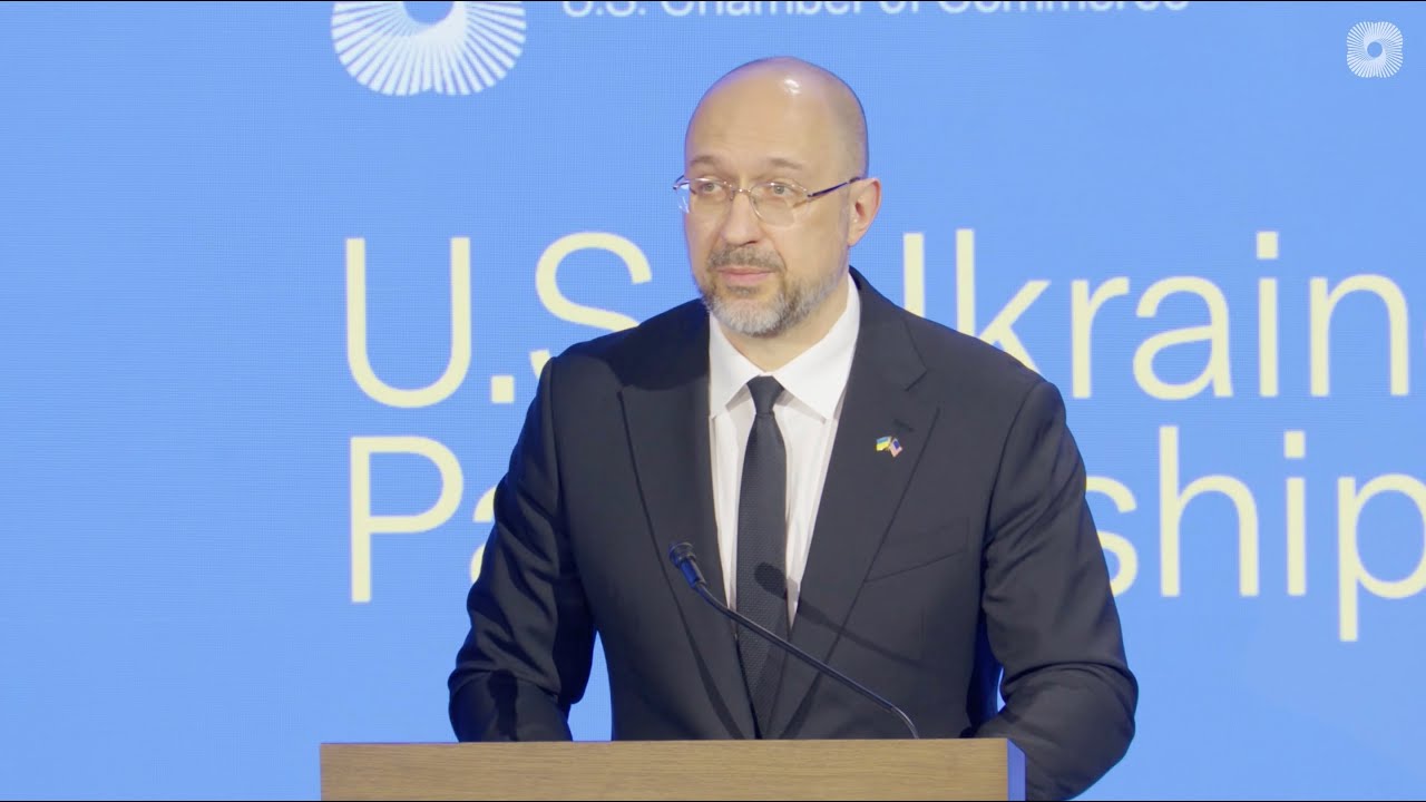 Ukraine Prime Minister Denys Shmyhal | U.S.-Ukraine Partnership Forum