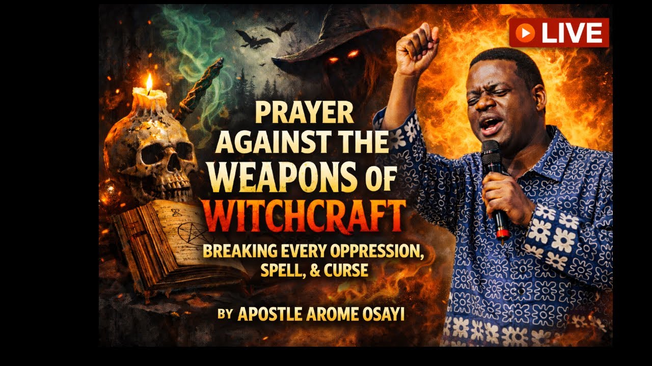 Breaking Every Spell & Curse — Prayer Against Hidden Attacks | Apostle Arome Osayi