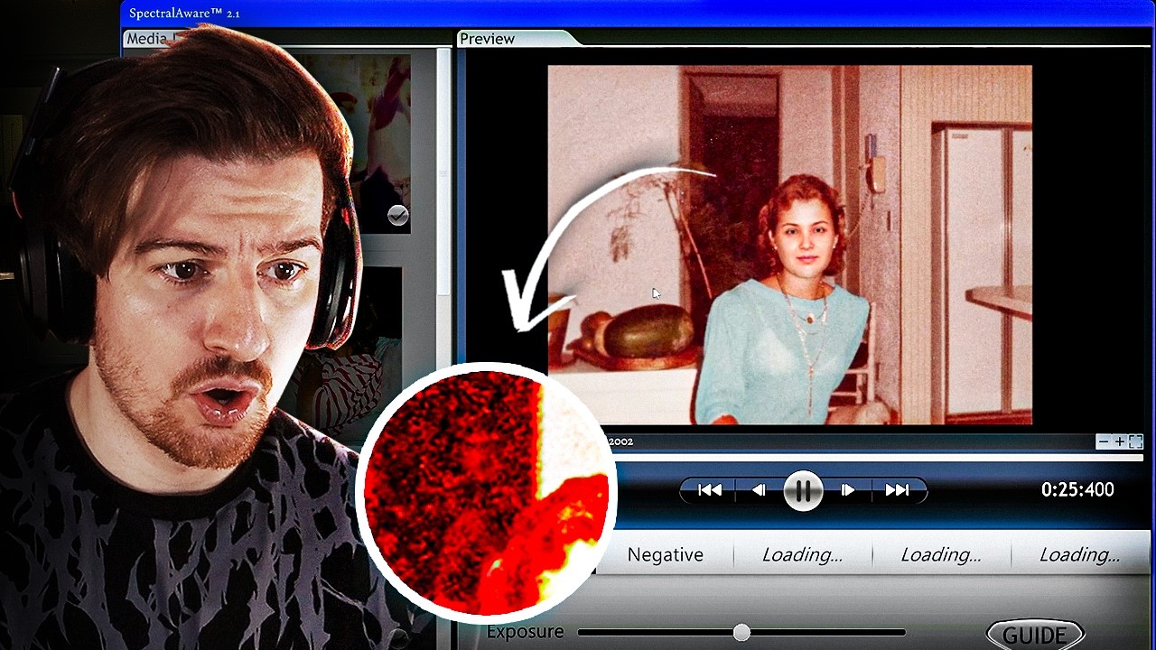 An incredibly eerie game where we look through family photos for proof of ghosts..