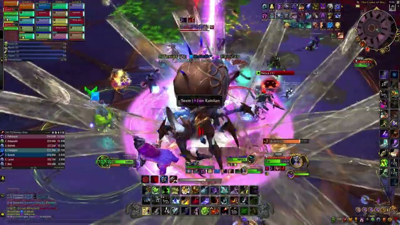 WoW TWW Nerub'ar Palace Queen Ansurek Mythic Special