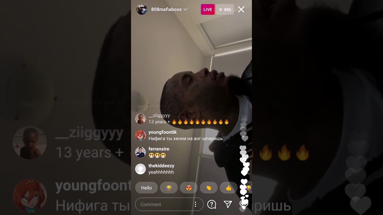 #Southside #808Mafia Plays Dark Hard Beats | Full IG Live