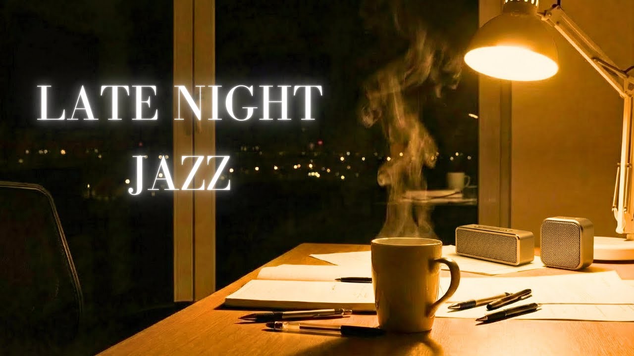 Late Night Jazz for Focus ☕ | Quiet Work Music (No Talking)