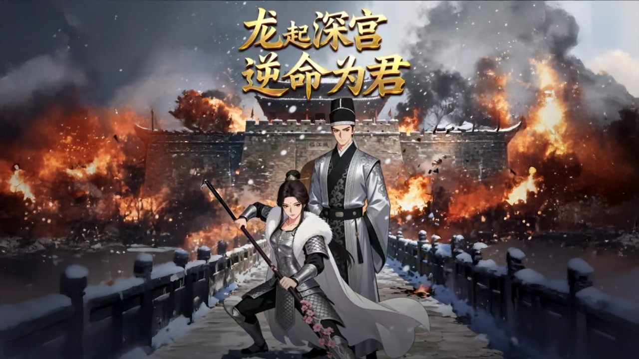 💕💕《龙起深宫逆命为君》穿成将军之子竟要被阉？假太监潜伏暴君公主宫，逆袭称帝！#追光动漫社 #穿越 #動漫