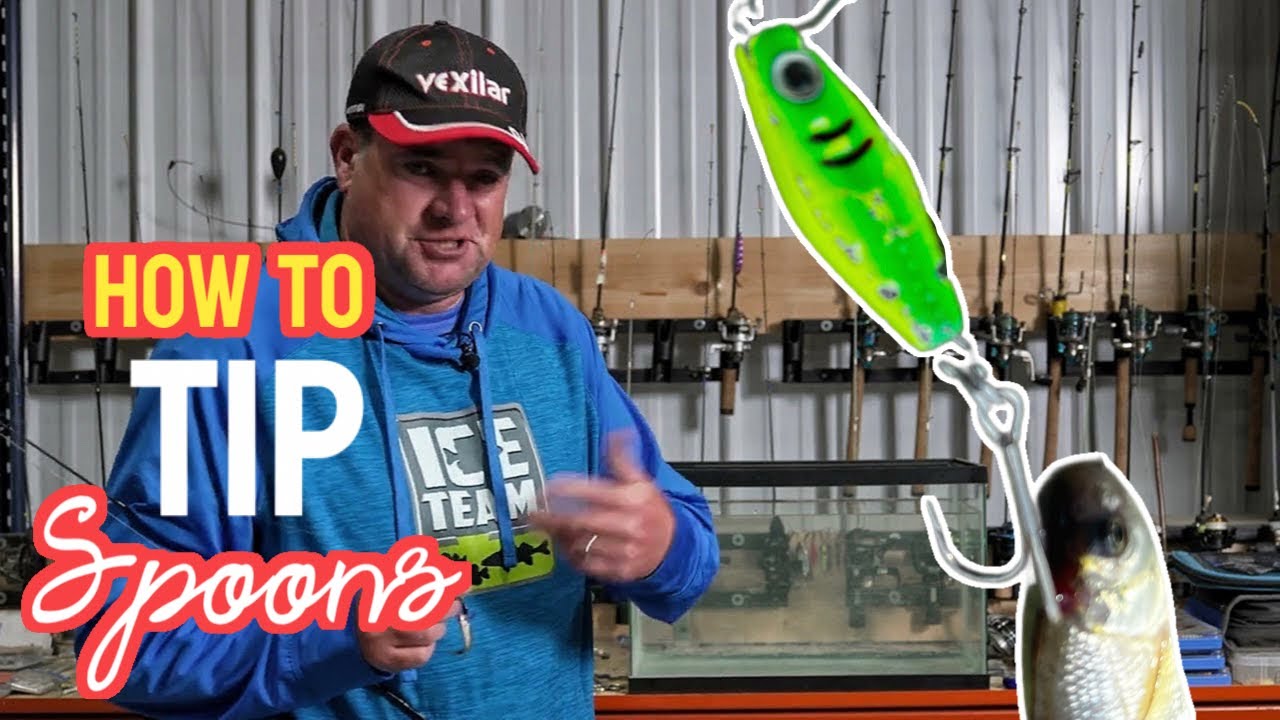 How To Tip Spoons for Walleye | Minnow Options for Jigging Spoons