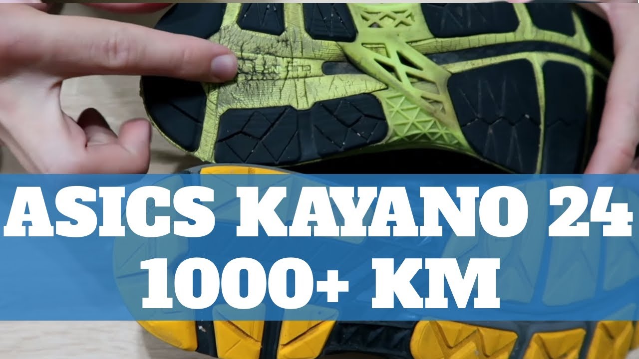 Кроссовки после 1000+ км - Asics Kayano 24