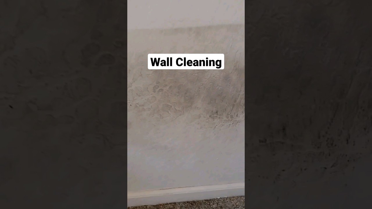 Hack to clean tough stains on walls. Follow for more!
