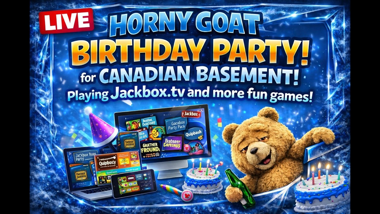 A BIG BEAR BIRTHDAY | JACKBOX AND A PARTY!