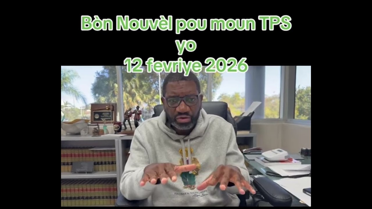 BÒNN NOUVÈL POU MOUN TPS YO✅🙌🏾