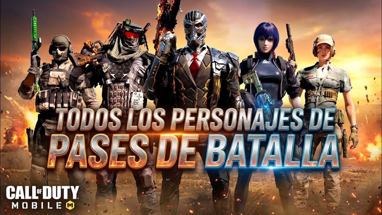 TODOS LOS PASES DE BATALLA 2019-2023 - Call of duty MOBILE