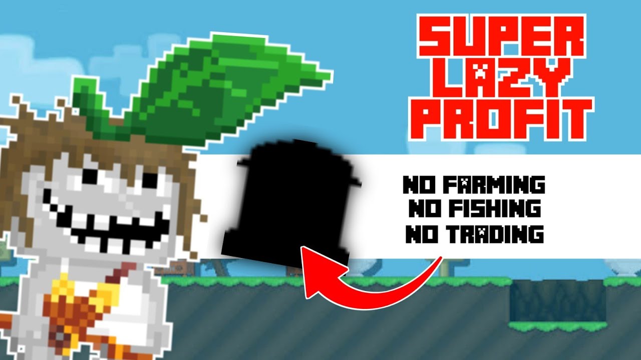 GROWTOPIA LAZY PROFIT TERBARU | NO FARMING, NO FISHING! GROWTOPIA PROFITAN