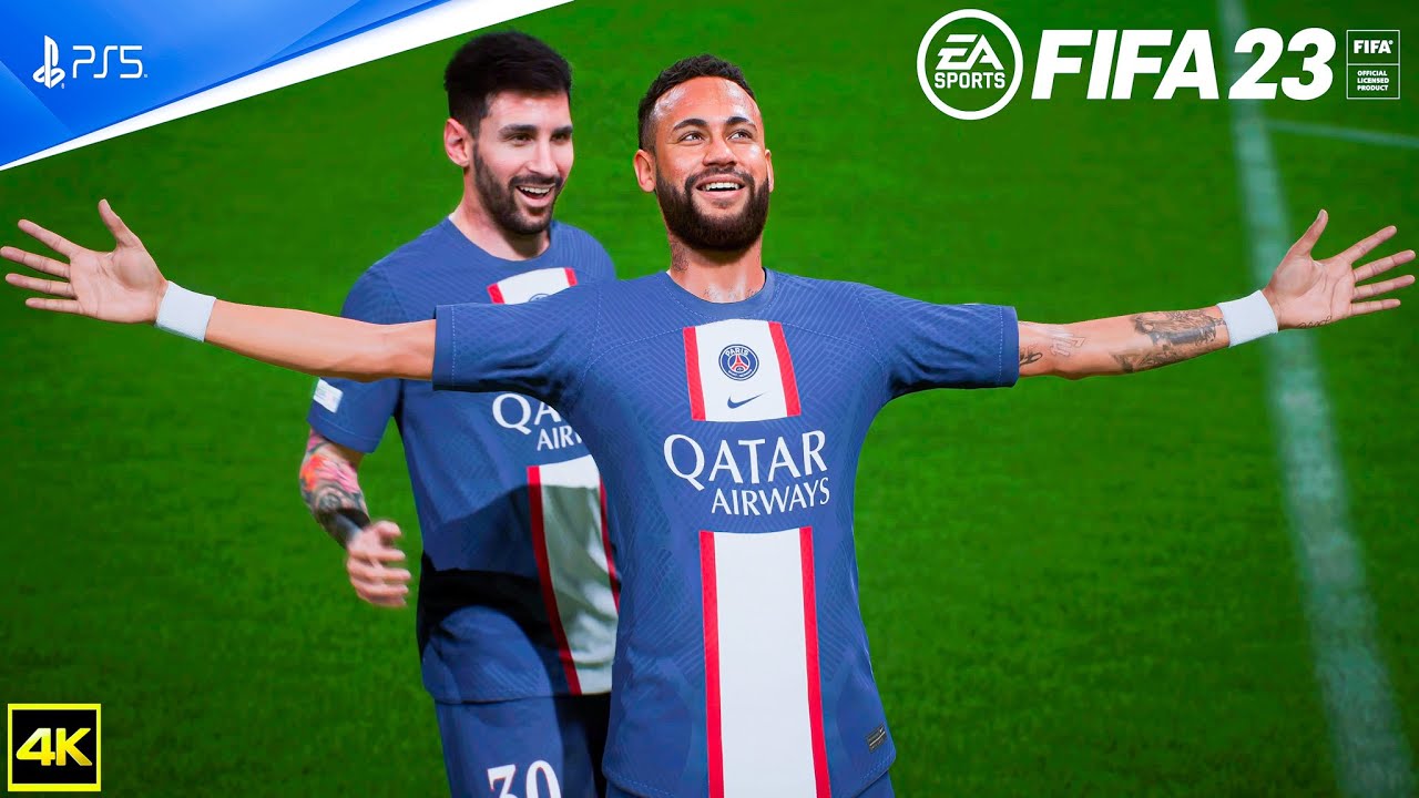 FIFA 23 — ПСЖ против «Баварии» — Лига чемпионов УЕФА | 1/8 финала | PS5™ Next Gen 4K