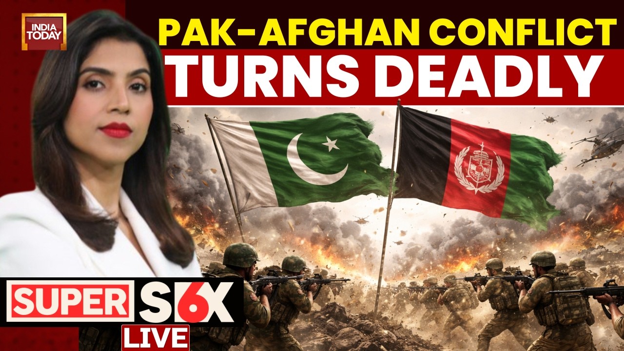 LIVE: Pakistan Airstrikes Kill Over 400 At Kabul Rehab Hospital Amid Afghan Border Tensions | Super6
