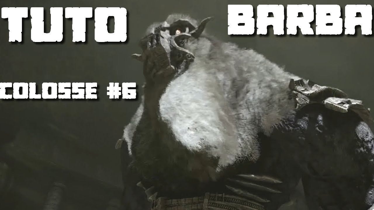 Tuto FR Colosse #6 BARBA (Normal / Time Attack) SHADOW OF THE COLOSSUS (REMASTERED)