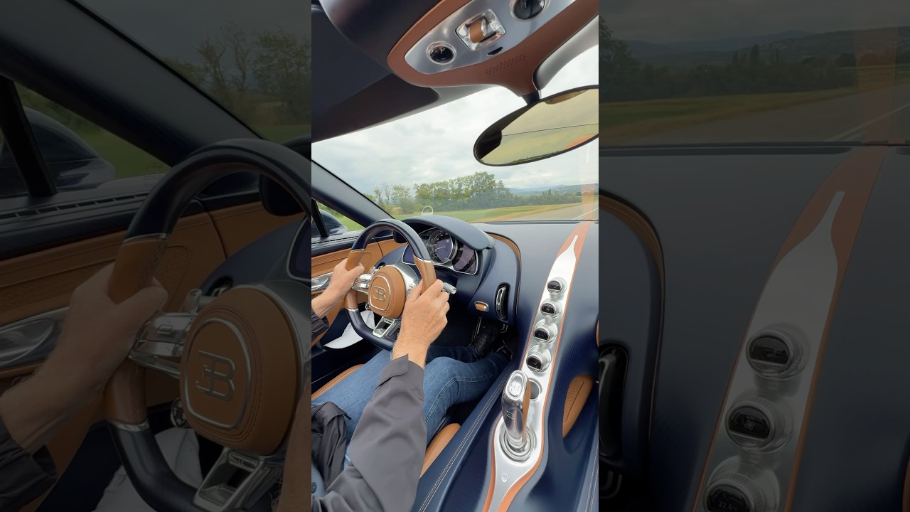 Bugatti Mistral Driving Sound 🤯