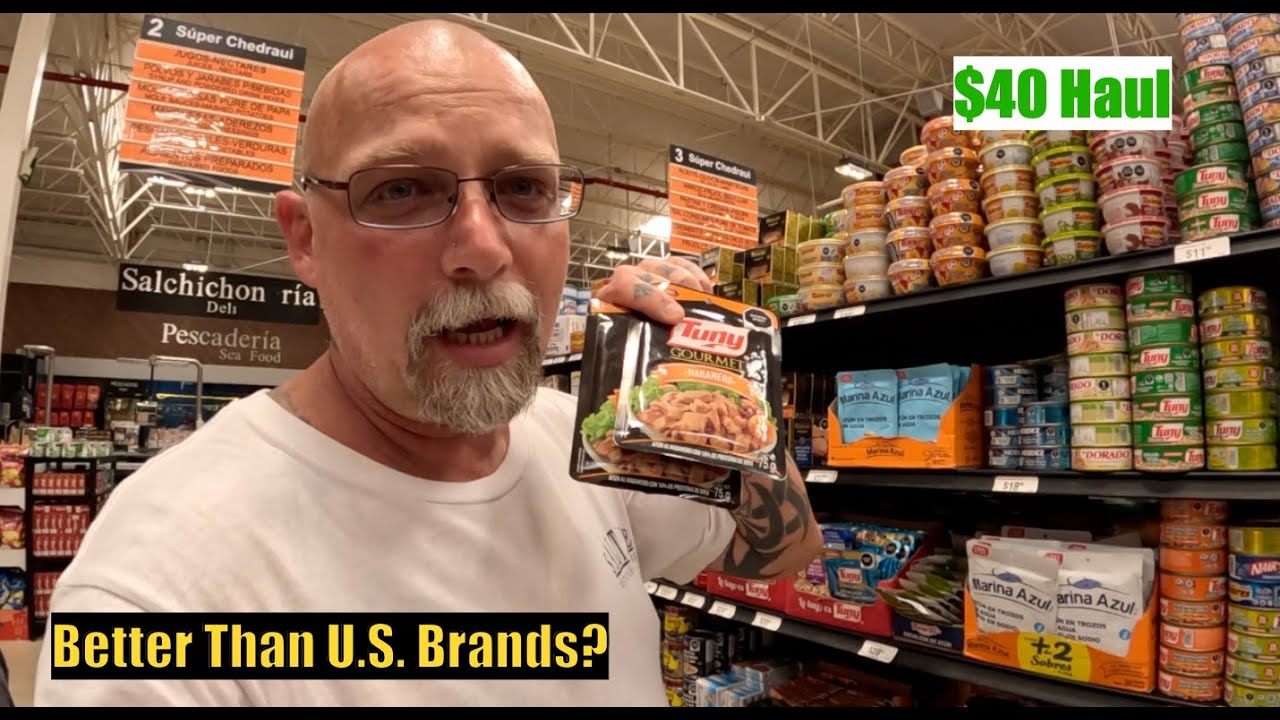 What $40 Gets You Near the Beach in Mexico! 🇲🇽 | Chedraui Supermarket Tour