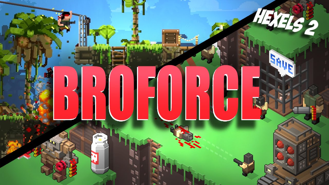 BROFORCE (videogame) Hexels2 - making of