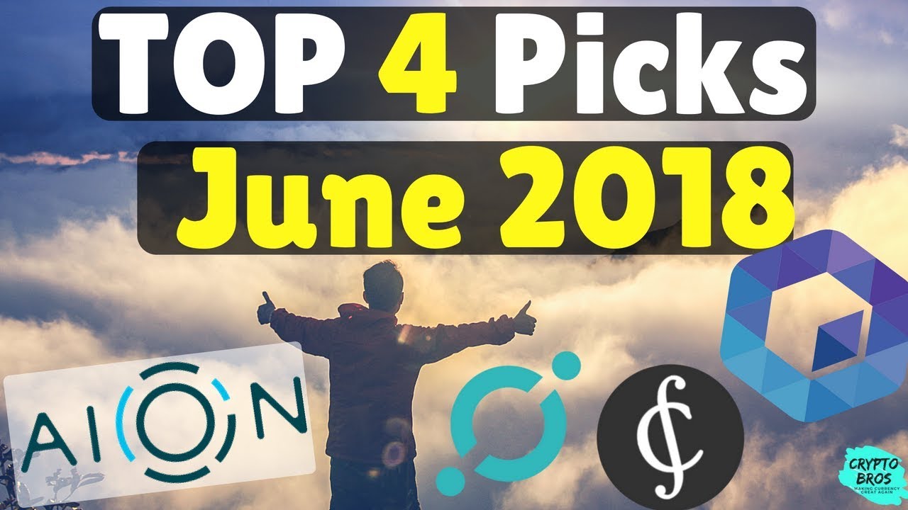 Top 4 Altcoins June 2018 [Easy 5x Potential]