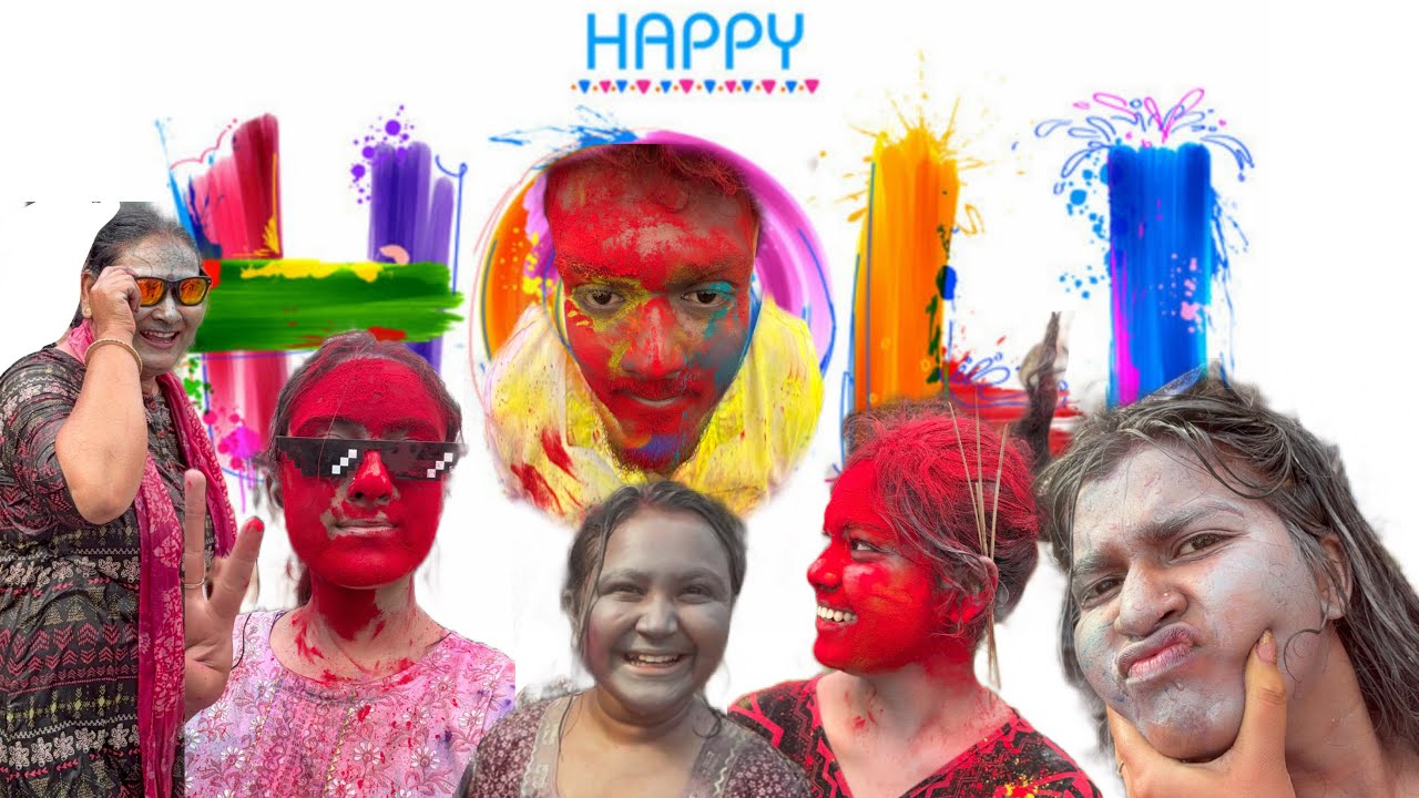 Crazy Holi Celebration | Sabko BABA ELAICHI Bna Dia 👽| Mummy Ka Holi Dance | Holi Vlog