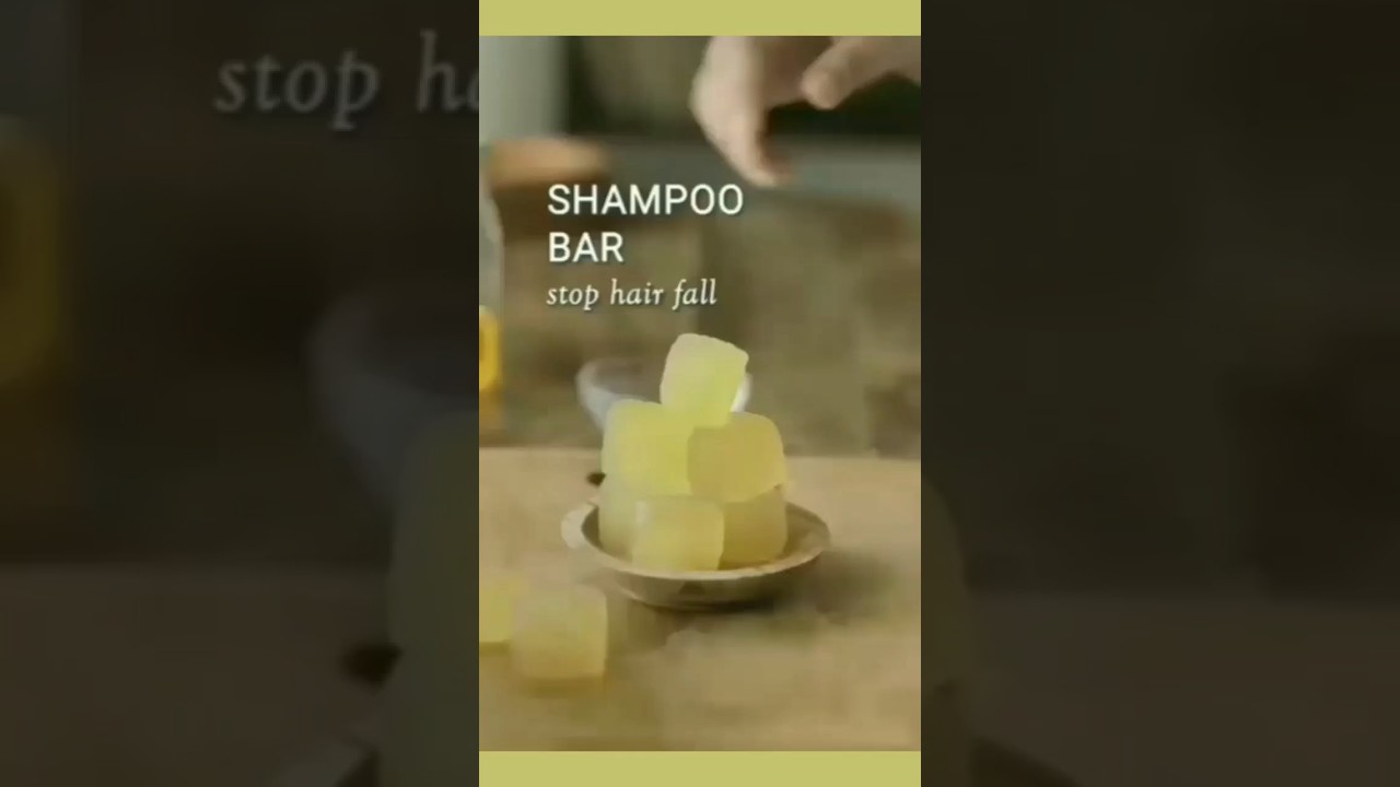 shampoo bar for Stop hair fall....