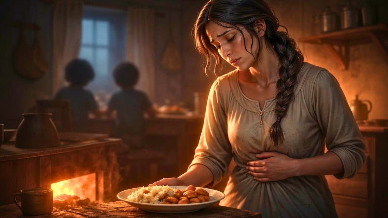 “No Tengo Hambre” — La Mentira que Protegió a Sus Hijos de lo Peor